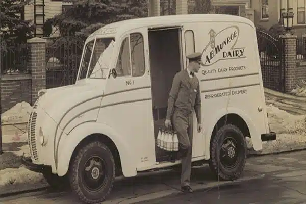 A.B. Munroe milk man