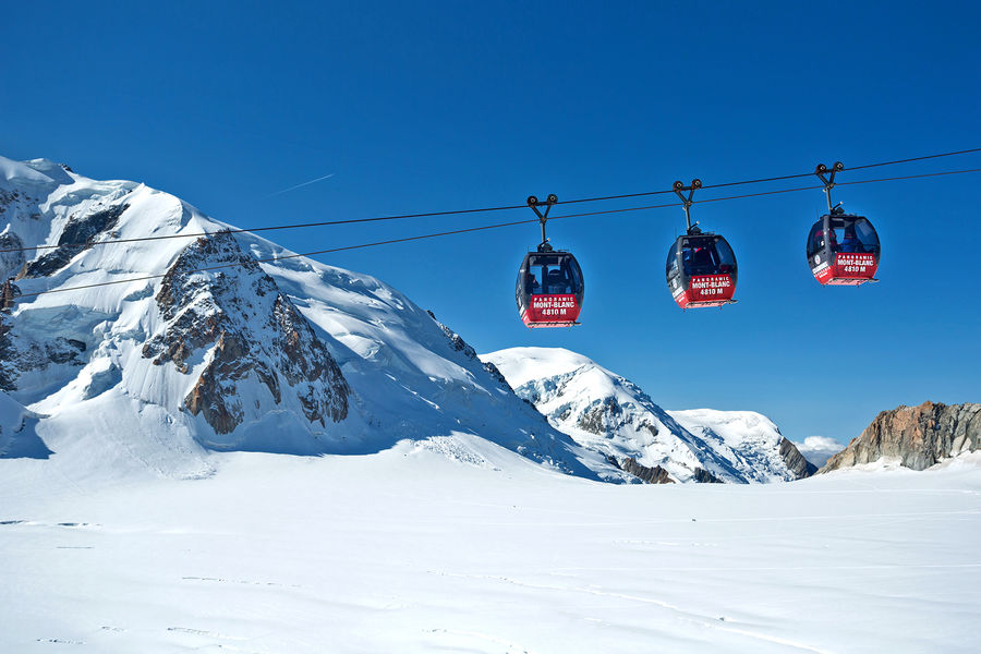 Aguille du Midi French Alps France