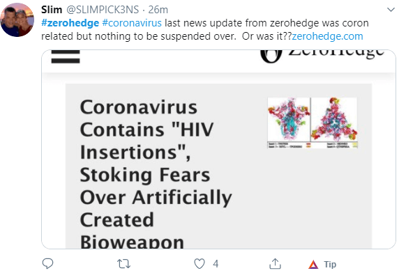 zerohedge coronavirus update