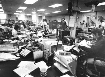 chaos newsroom