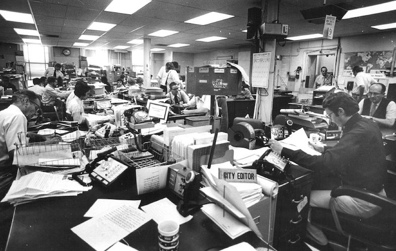 chaos newsroom