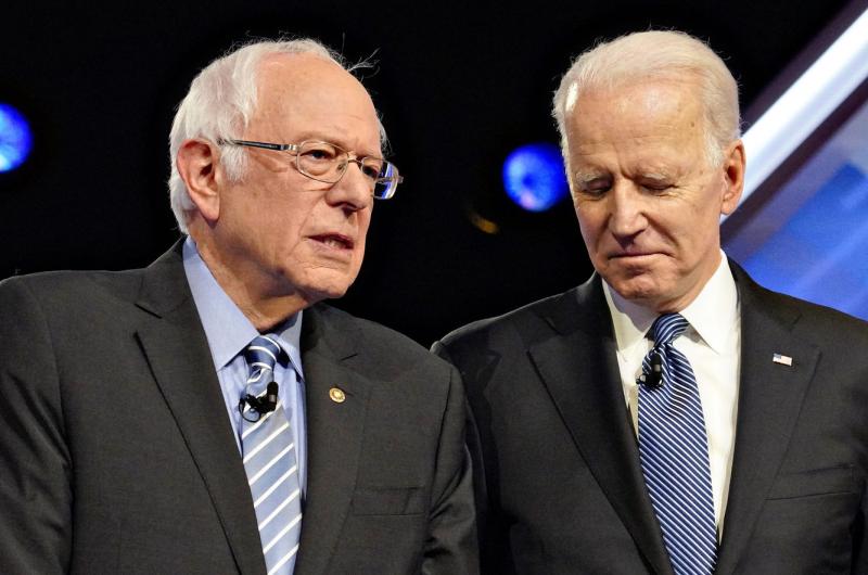 Biden Sanders
