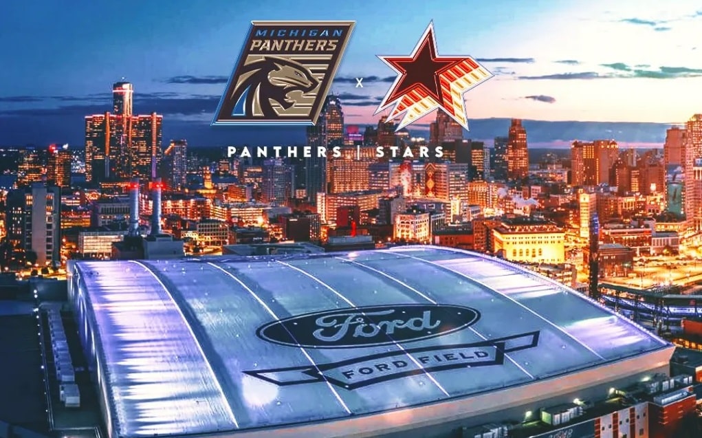 USFL Officially Names Ford Field as Hub for Panthers and Stars